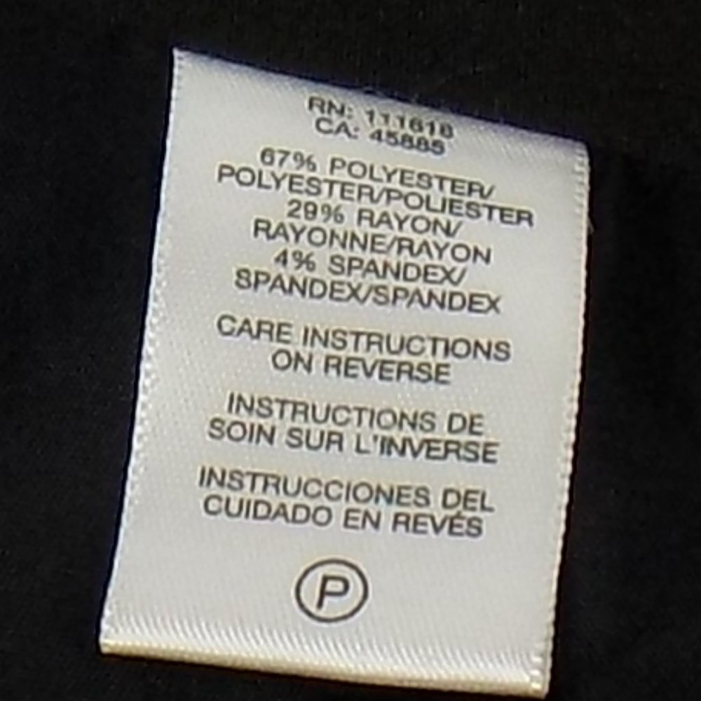 Michael Kors Black Mini-Skirt Size 8P - Picture 7 of 7